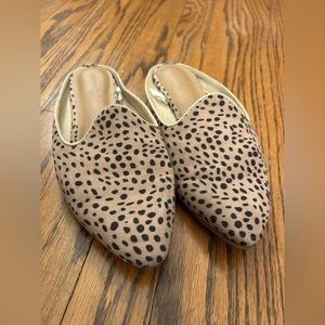 Universal Thread Leopard Flat Mules